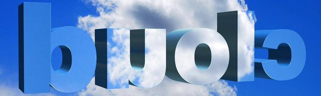 Modern cloud data center with servers and digital infrastructure