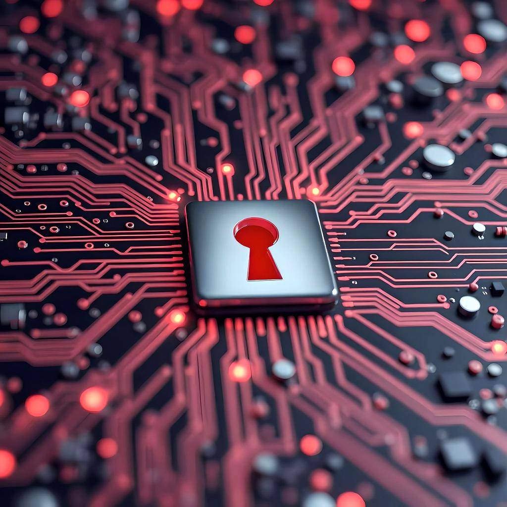 Real-time security monitoring dashboard showing threat analysis and protection status